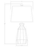 Schlettau Orange Table Lamp