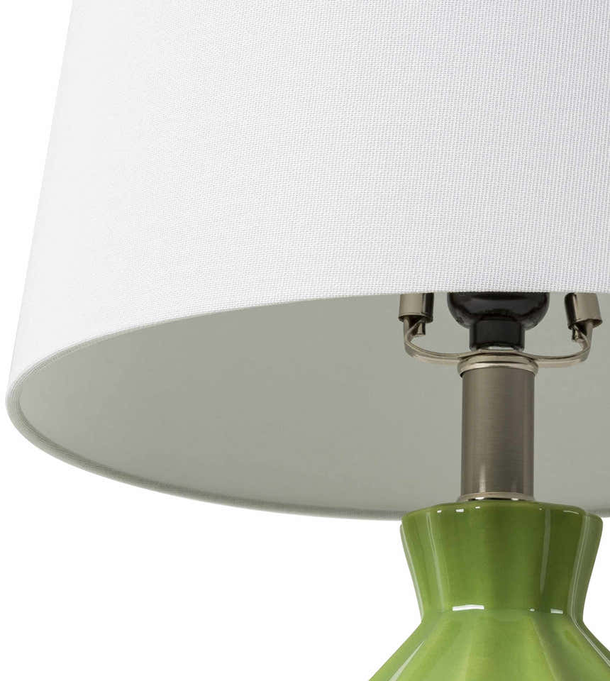 Schlettau Green Table Lamp - Clearance