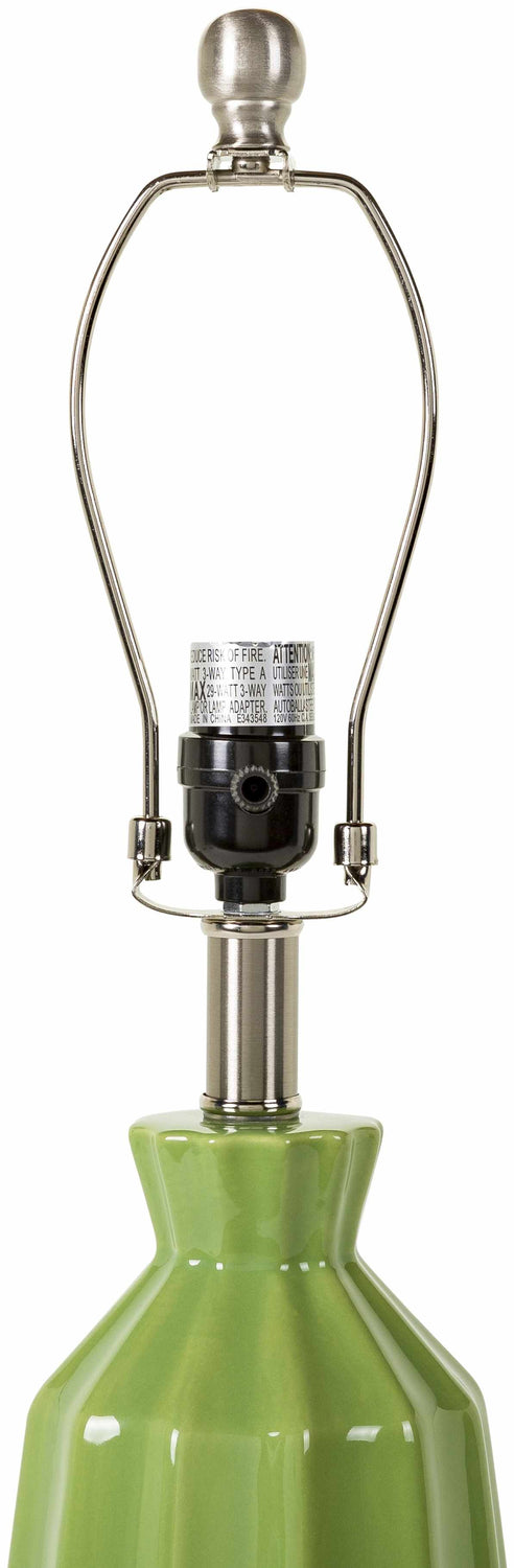Schlettau Green Table Lamp - Clearance