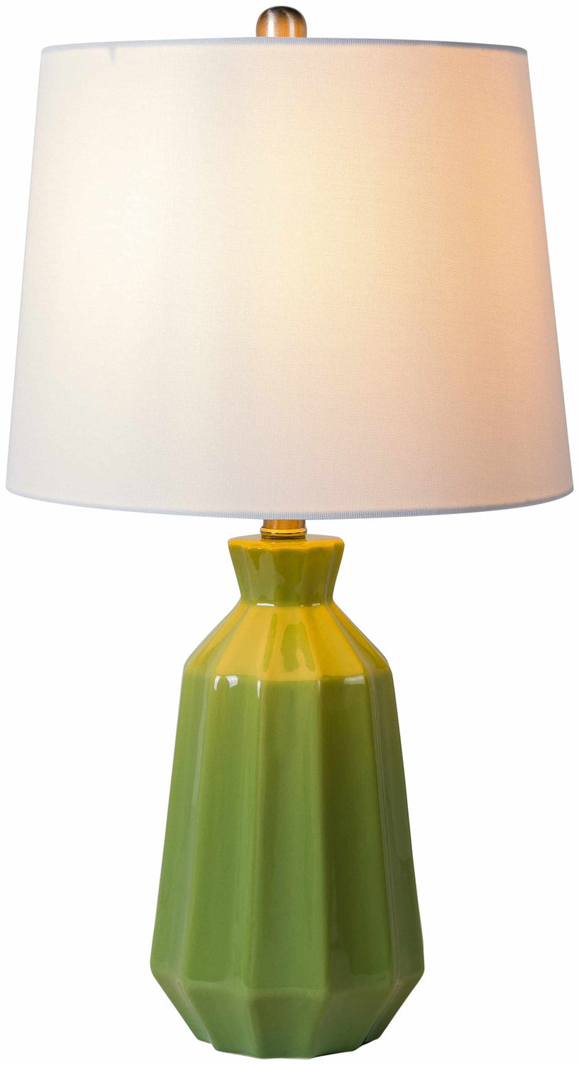 Schlettau Green Table Lamp - Clearance