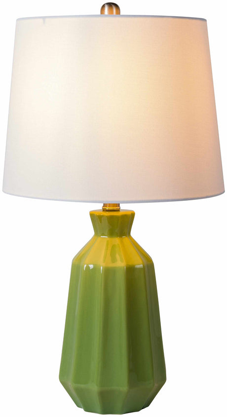 Schlettau Green Table Lamp