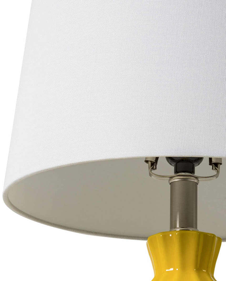 Schlettau Yellow Table Lamp