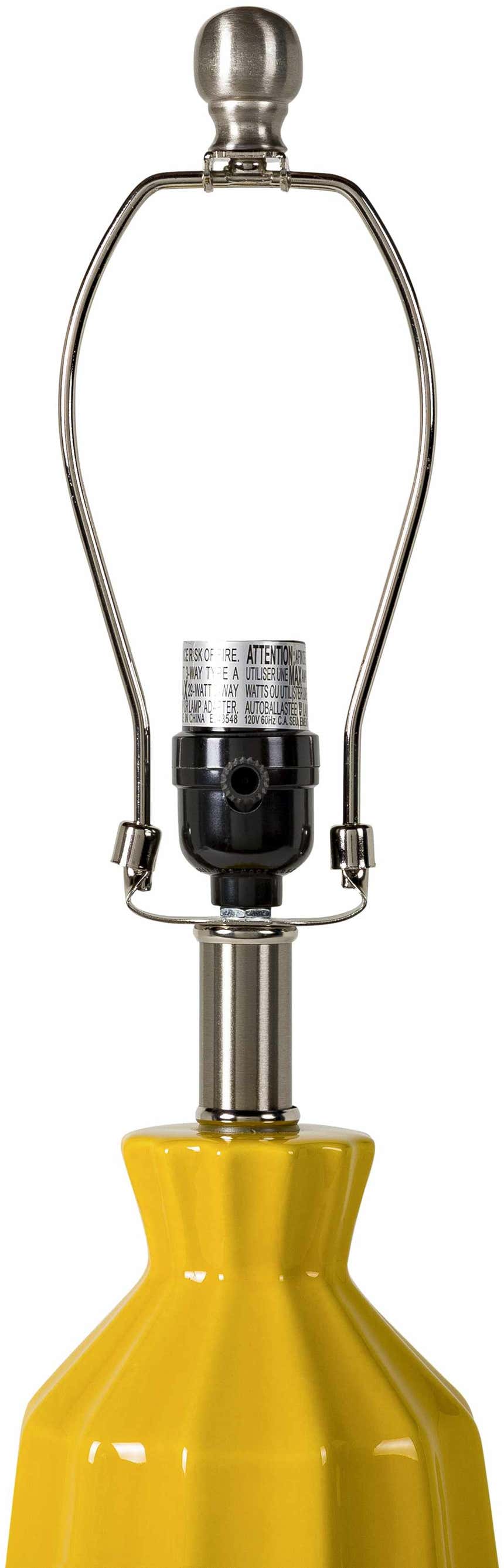 Schlettau Yellow Table Lamp