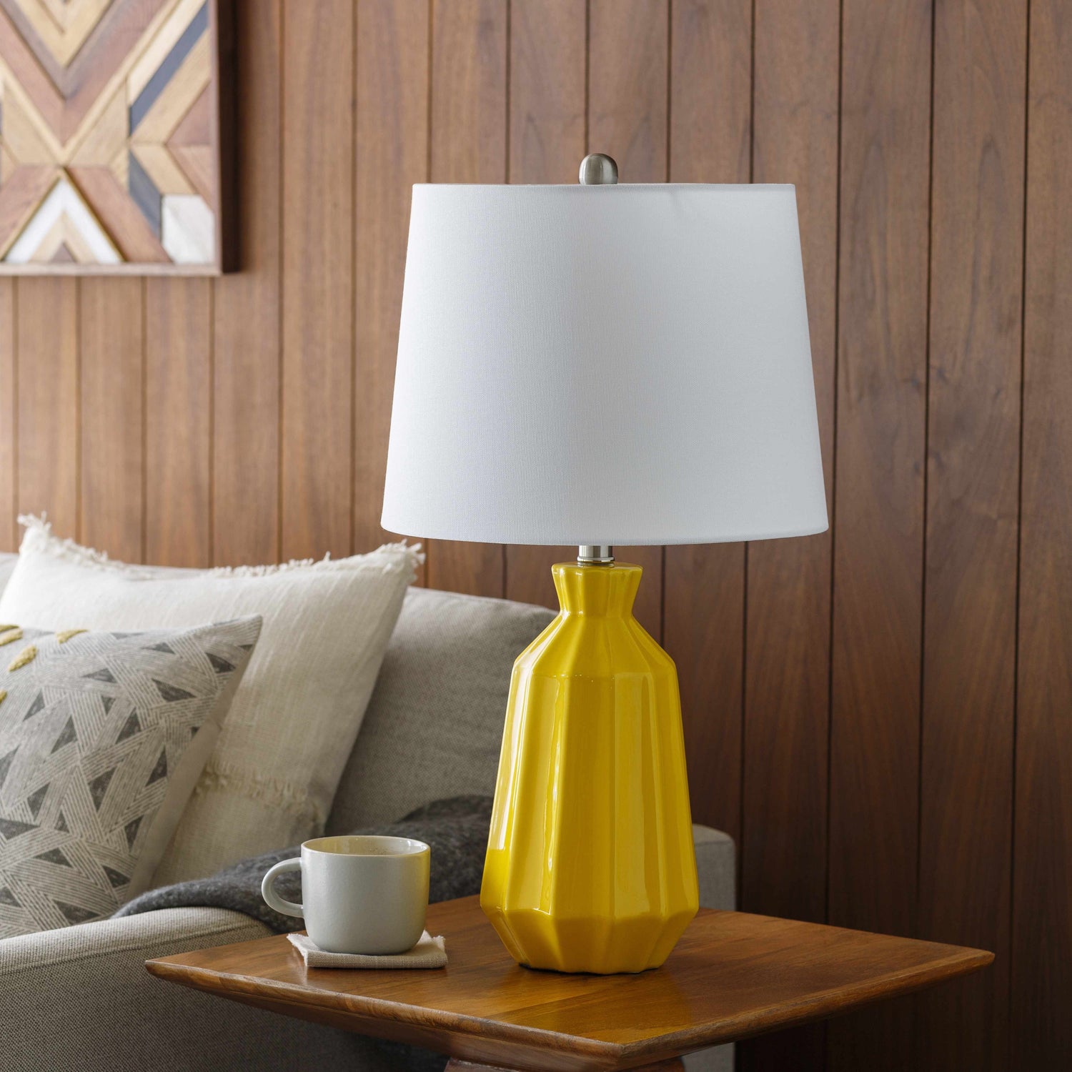 Schlettau Yellow Table Lamp