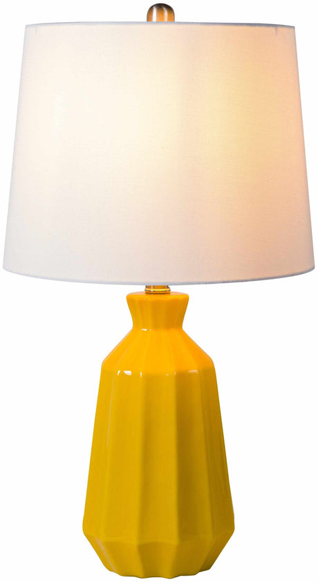 Schlettau Yellow Table Lamp