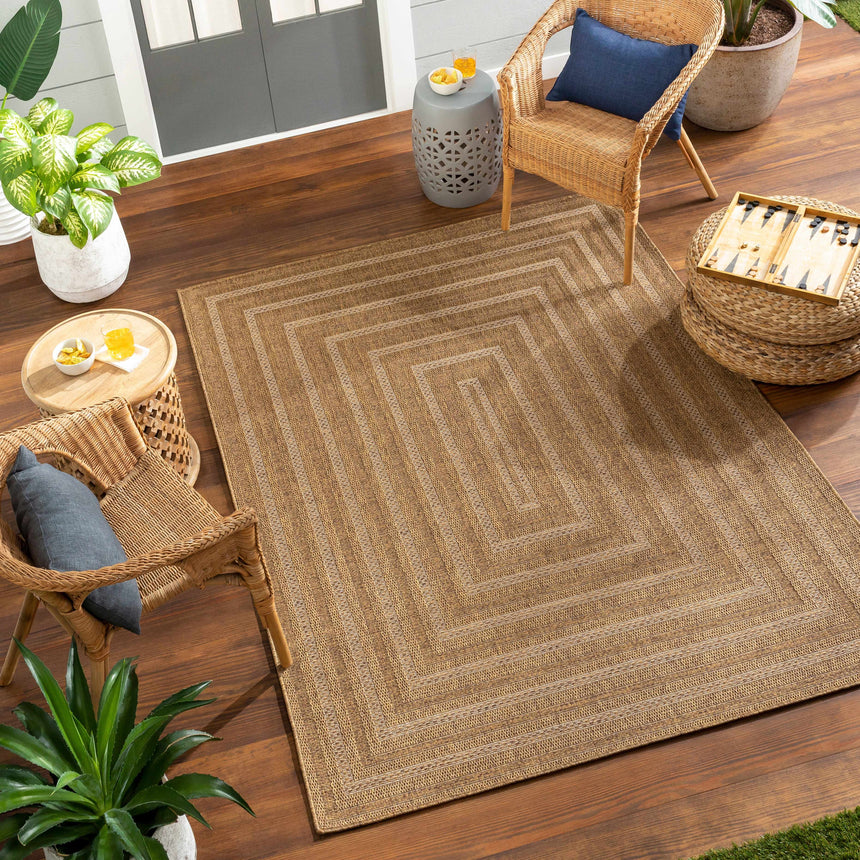 Dyami Flatweave Faux Jute Rug
