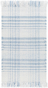 Inara Blue Plaid Area Rug