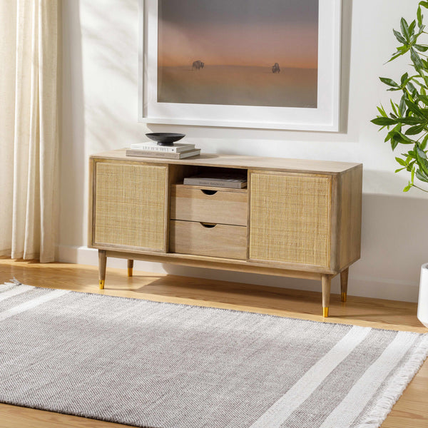 Loic Light Brown Area Rug