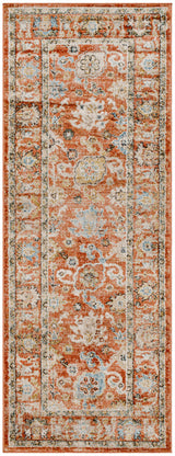 Darda Rust Area Rug - Clearance