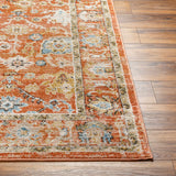 Darda Rust Area Rug - Clearance