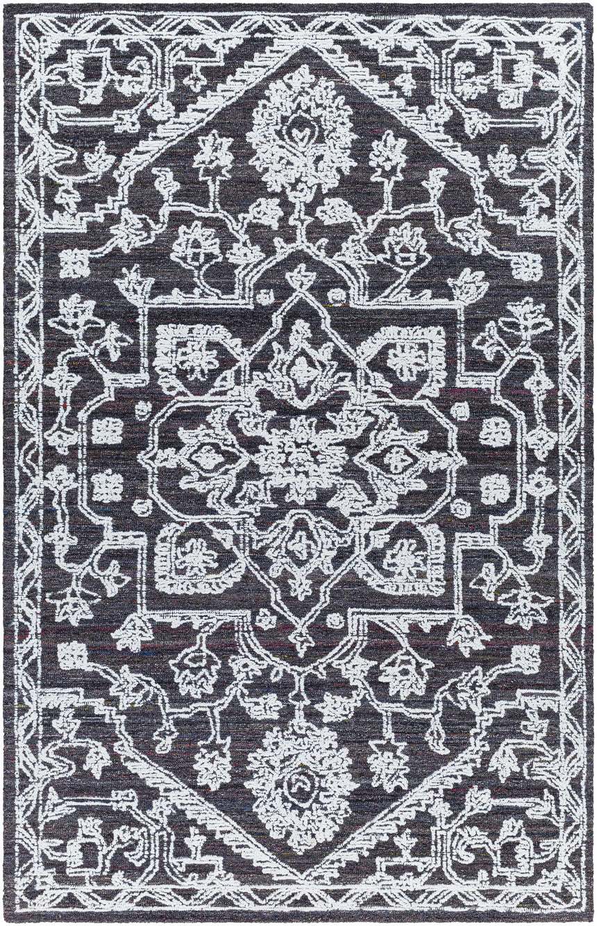 Black Derya Area Rug - Clearance