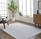 Isako Light Blue Solid Washable Rug - Promo