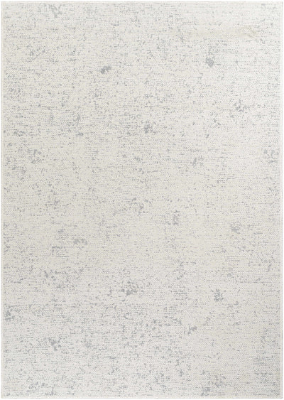 Isako Gray Solid Washable Area Rug