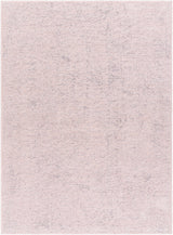 Isako Dusty Pink Solid Washable Area Rug - Clearance