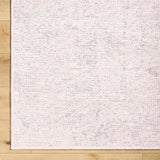 Isako Dusty Pink Solid Washable Area Rug - Clearance