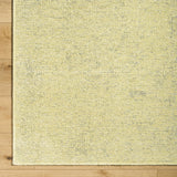 Isako Solid Lime Washable Area Rug - Promo