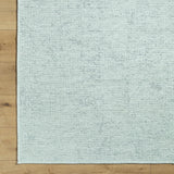 Isako Seafoam Solid Washable Area Rug - Clearance