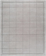 Siarl Gray Checkered Area Rug