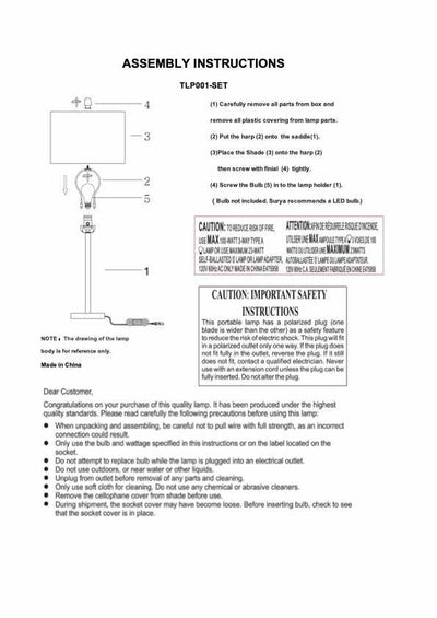 Slavyanovo Minimal Table Lamp