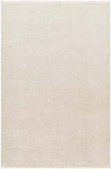 Close-up of the Edith Premium Rug in beige. Hand-woven with a subtle, textured pattern. Perfect for any room. Design-Rectangle-576