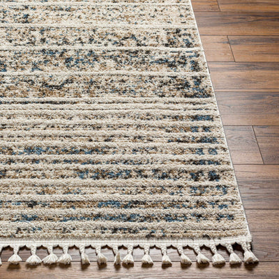 Miyu Brown Area Rug with Tassels