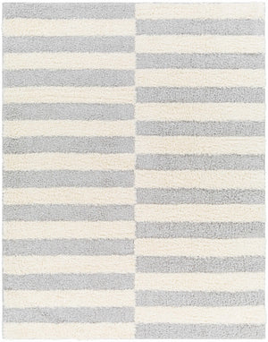 Altan Gray & Cream Area Rug - Clearance