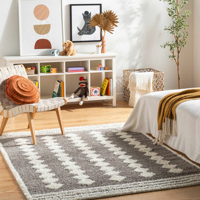 Hija Brown Area Rug - Clearance