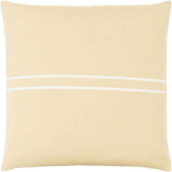 Oisin Buttercream Throw Pillow - Clearance