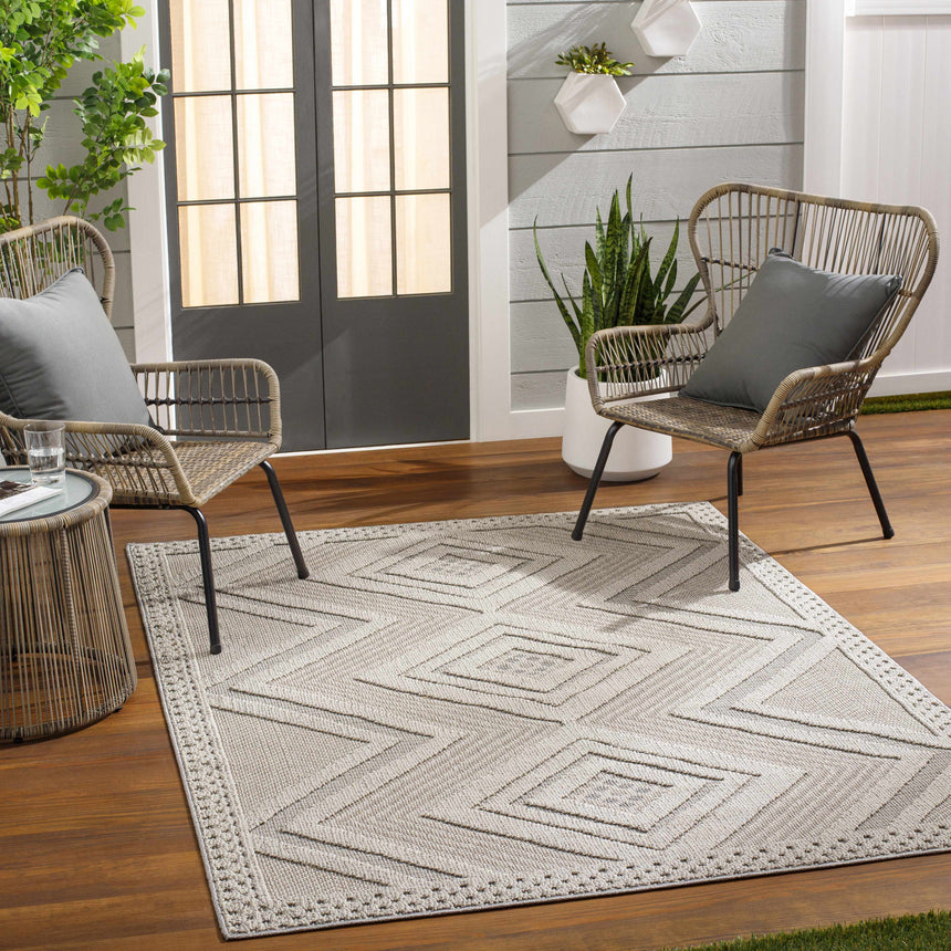 Aimee Natural Gray Area Rug - Clearance