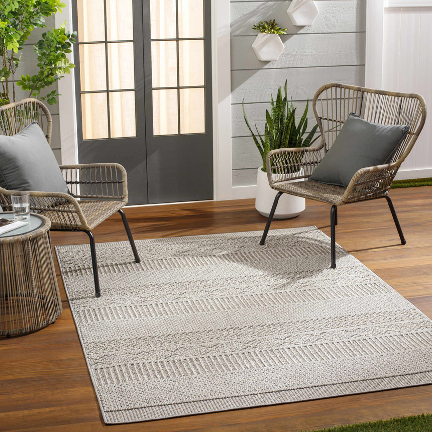 Corom Gray Area Rug - Clearance