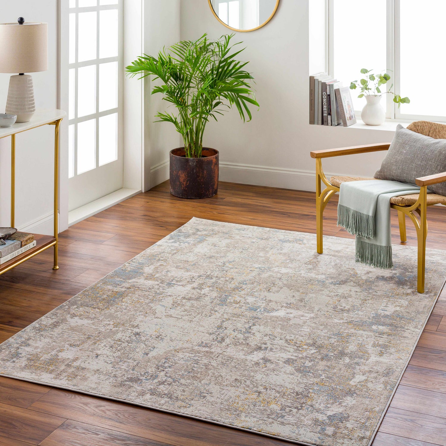 Rama Beige Area Rug - Clearance