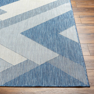 Adwen Blue Area Rug