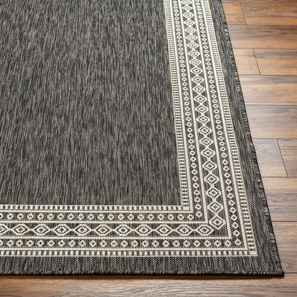 Aleli Black & White Area Rug