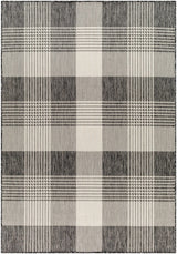 Aubin Gray & Nutmeg Plaid Area Rug - Clearance