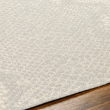 Estee Cream Snake-Patterned Area Rug - Clearance