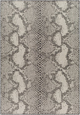 Estee Nutmeg Snake-Patterned Area Rug - Clearance