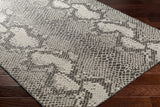 Estee Nutmeg Snake-Patterned Area Rug - Clearance