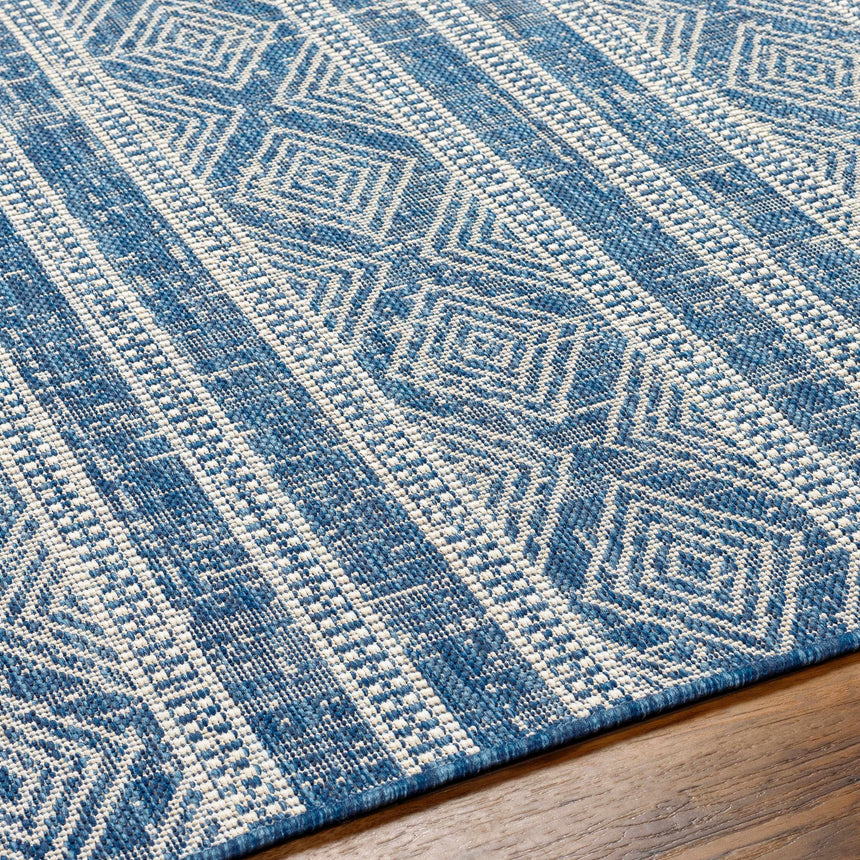 Gavin Blue Durable Rug