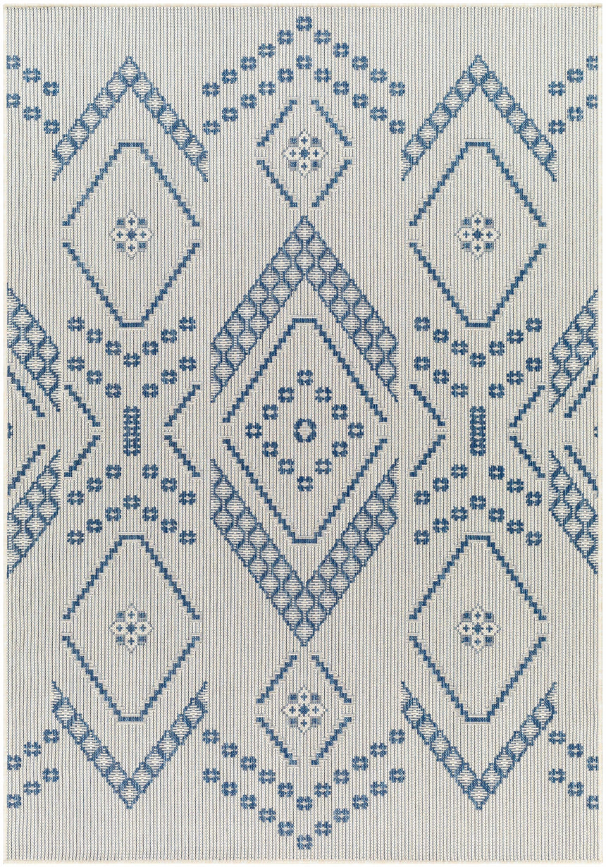 Helga Blue Area Rug - Clearance