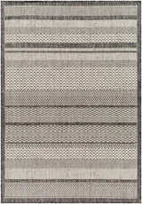 Hessa Black & White Area Rug - Clearance