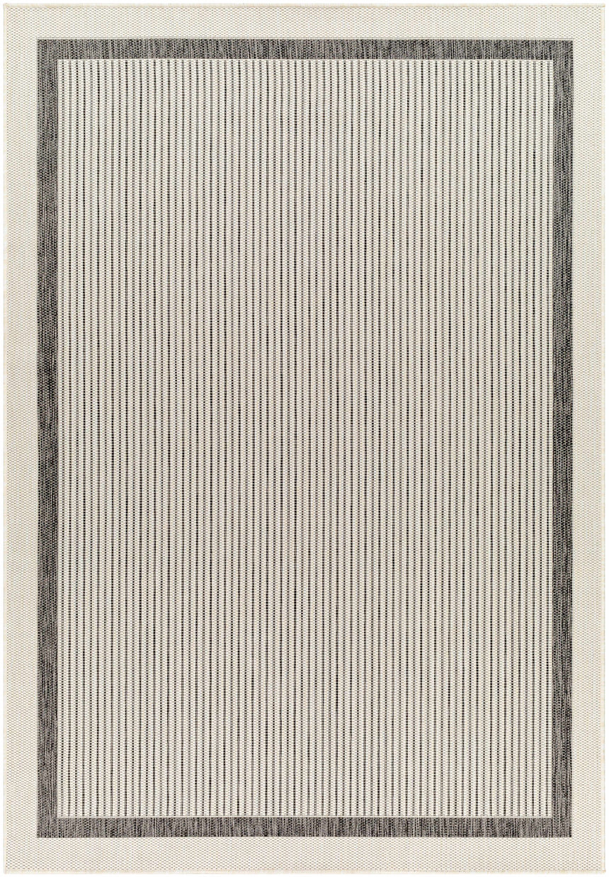 Hevel Black & White Area Rug - Clearance
