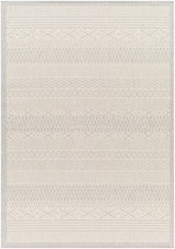 Humla Cream Aztec Area Rug - Clearance