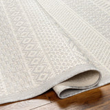 Humla Cream Aztec Area Rug - Clearance