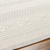 Humla Cream Aztec Area Rug - Clearance