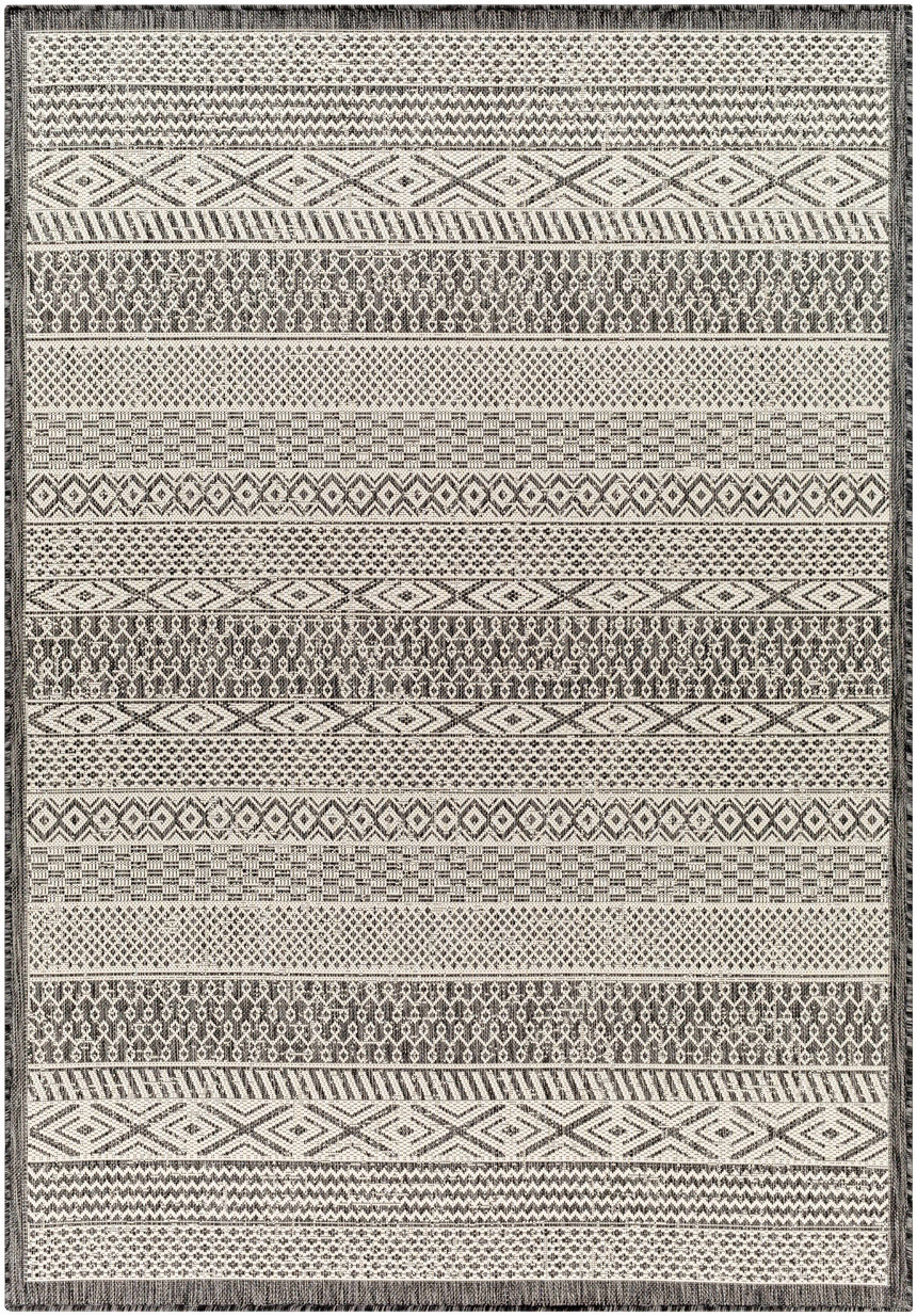 Humla Gray Aztec Area Rug - Clearance