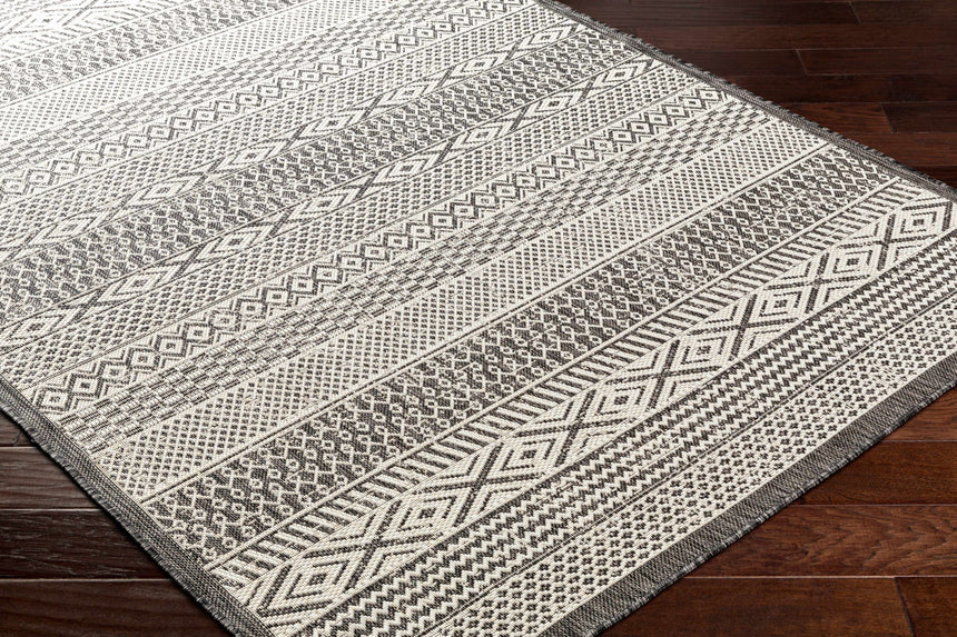 Humla Gray Aztec Area Rug - Clearance