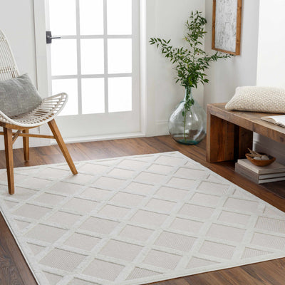 Akuna Cream Outdoor Rug - Clearance