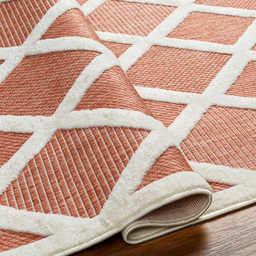 Akuna Orange Performance Rug - Clearance