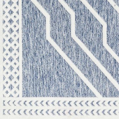 Anja Blue Outdoor Rug - Clearance