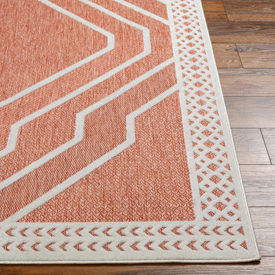 Anja Orange Outdoor Rug - Clearance